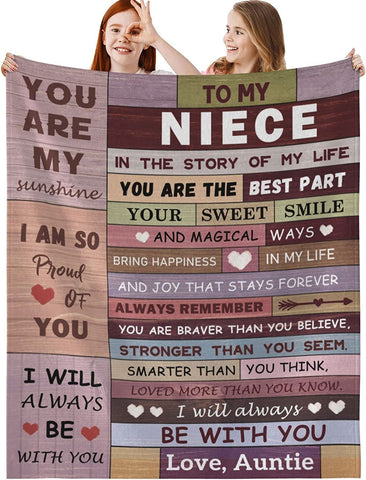 to My Wife Blanket from Husband, Romantic Anniversary Blanket for Wife Throw Blanket, Birthday Gifts for My Wife Valentine's Day Gifts for Her, Warm Fleece Blanket Gifts for Wife, 50x60inch