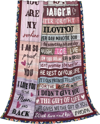 to My Best Friends Blanket Love Quilt for Bestie Blanket Positive Encourage and Love Flannel Blanket Birthday Thanksgiving 50"x60"