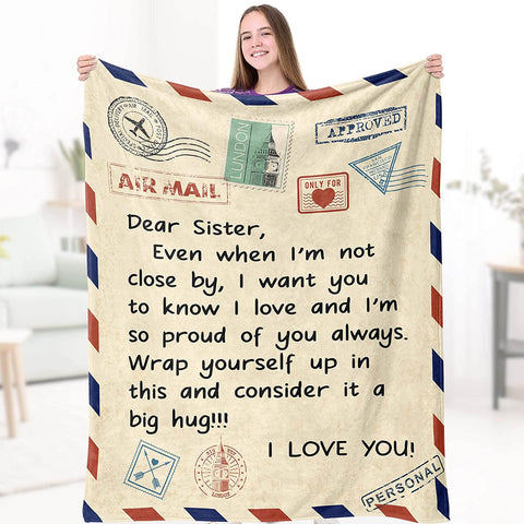 Throw Blanket Gifts to My Husband Blanket Gifts for Husband, Bedding Sofa Couch Decor Present for Valentine's Day Anniversary Birthday from Wife 50"x60"