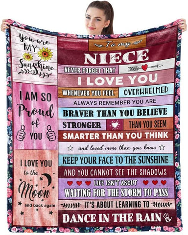 Gifts for Uncle from Niece and Nephew for Uncle Unique Gifts Ideas for Uncle from Niece Birthday Gifts for Uncle for Uncle Throw Blanket 60x50 inch