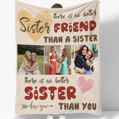 to My Bestie Best Friend Blanktet Besties, Women, Girls Personalized Name Best Friend Throw Blanket with Hairstyles for BFF, Special Friends Birthday Gifts Blanket