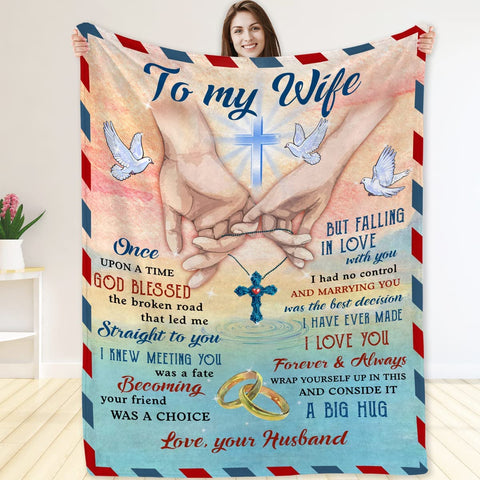 Gifts for Husband, to My Husband Blanket - Gifts for Him from Wife, Birthday Gifts for Husband, Throw Blankets Idea