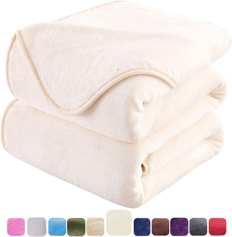 Soft Queen Size Blanket for All Season Warm Fuzzy Microplush Lightweight Thermal Fleece Summer Autumn Fall Winter Spring Blankets for Queen Full Bed Couch Sofa,90x90 Inches,Dark Gray