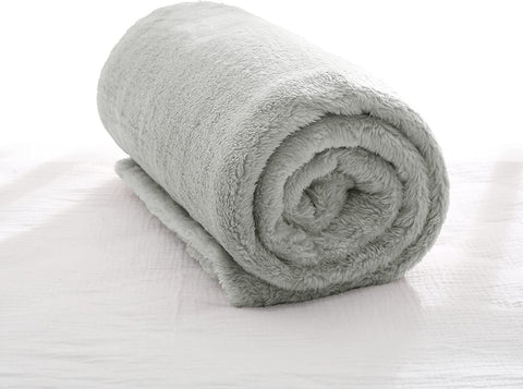 Plush Extra Large Fleece Throw Blanket for Couch,Bed and Sofa (50x70 inches, Dusty Pink) Soft, Warm, Lightweight