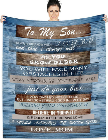 Daughter Gift from Dad Birthday Gifts from Lion Father Blanket to My Daughter Romantic Christmas Birthday Gifts Love Letter for Her Lightweight Flannel Blanket for Bed Sofa