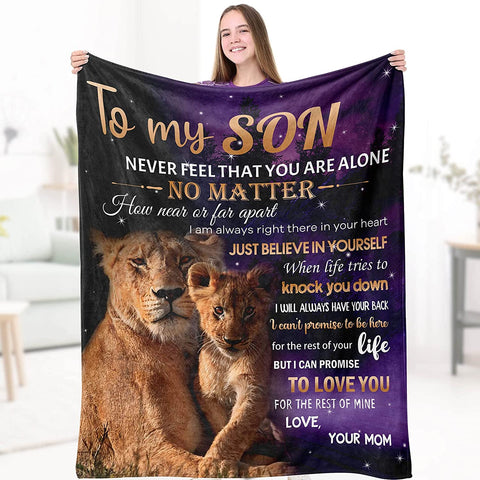 Throw Blanket Gifts to My Husband Blanket Gifts for Husband, Bedding Sofa Couch Decor Present for Valentine's Day Anniversary Birthday from Wife 50"x60"