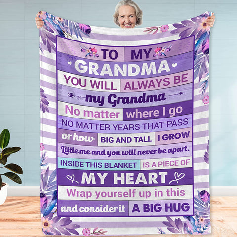 Grandpa Blanket - Grandpa Gifts, Gift for Grandpa, Birthday Gifts for Great Grandpa from Grandchildren, Grandpa Blanket Throw