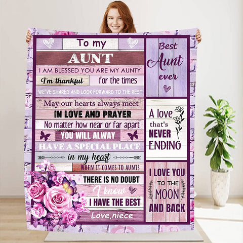 Gifts for Mom from Daughter, Mom Blanket from Daughter 50''x60'', Mom Gifts, Mothers Day Birthday Gifts for Mom Soft Cozy Flannel Throw Blanket Mom Birthday Gifts Blanket for Mom