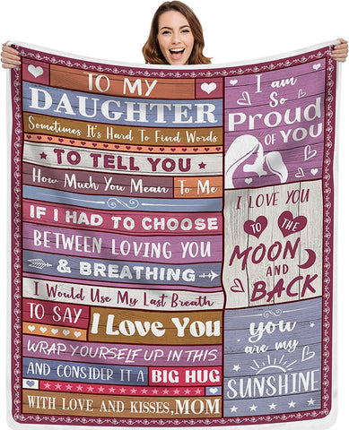 Aunt Gifts for Mothers Day, Throw Blanket, Gifts for Aunt on Mothers' Day, Aunt Gifts, Gifts for Aunt from Niece Nephew, Soft Teal Blanket 50 X 60, Auntie Aunt Gifts from Niece Nephew, Gifts for Aunt