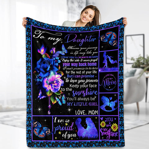 Sister Birthday Gifts from Sister, Sister Gifts Blanket for Sisters from Brother Throw Blanket to My Sister, Soft Bed Sofa Cozy Fleece Flannel Blanket Christmas Valentines Unique Gifts for Women Teen