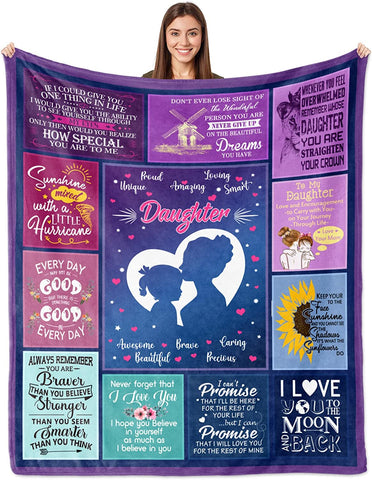 Niece Gifts from Auntie, Niece Blanket 60"x50", Niece Birthday Gifts from Aunt, Graduation Gifts for Niece from Uncle, Grown Niece Gift Ideas for Graduation Christmas, to My Niece Throw Blankets