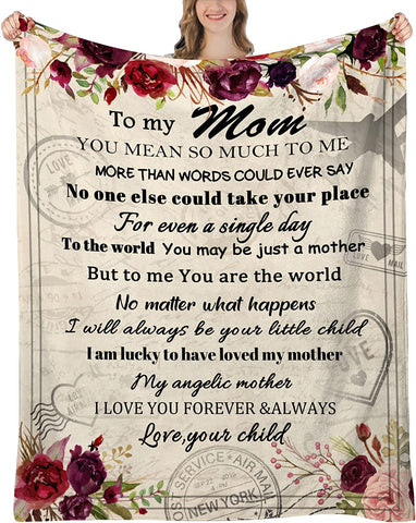 Aunt Gifts, Gifts for Aunt, Aunt Birthday Gifts, Aunt Blanket Throw, Aunt Gifts from Niece, Aunt Gifts for Mothers Day, Birthday, Christmas, 60"x50"