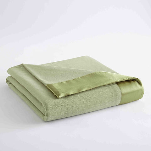 Micro Flannel Twin-Size All Seasons Lightweight Sheet Blanket, Machine Wash & Dry, No Pilling, 84Lx72W, Sand