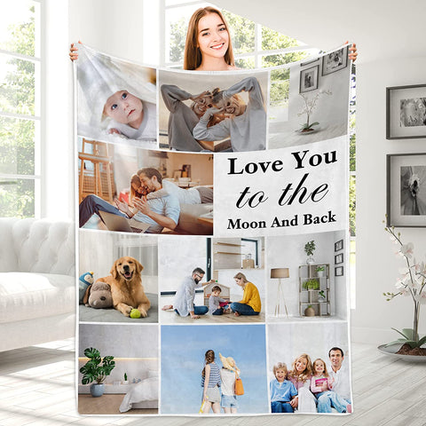 Personalized Blanket for Sister - Sister Birthday Gifts for Sister, Sister Gifts from Sister Brother, Sister Birthday Gifts from Sister, Best Sister Gifts for Women, Custom Blanket