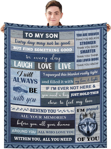 Daughter Blanket Daughter Gifts to My Daughter Blanket Daughter Gifts from Mom Valentine's Day Birthday Gifts for Daughter 50" × 60"
