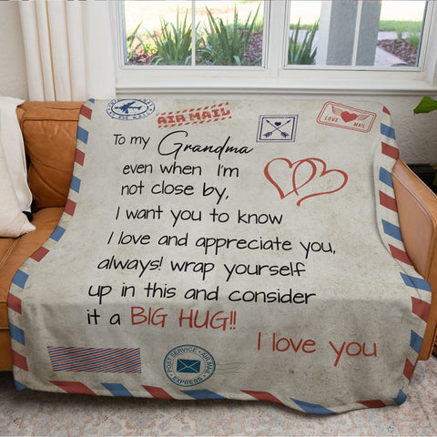 Wife Gifts Blanket, My from Husband, to Blanket Letter Personalized for Her Wedding Anniversary Romantic Throw Husband,Birthday Letter to Wife Blanket Large (60x80 inches)