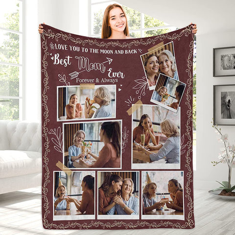 Personalized Blanket for Sister - Sister Birthday Gifts for Sister, Sister Gifts from Sister Brother, Sister Birthday Gifts from Sister, Best Sister Gifts for Women, Custom Blanket
