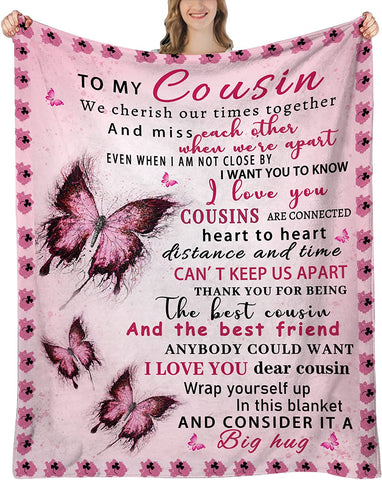 Granddaughter Gifts from Grandma, Gifts for Granddaughter Birthday Gifts, Graduation Gifts for Granddaughter, Granddaughter Throw Blanket 60"x50"