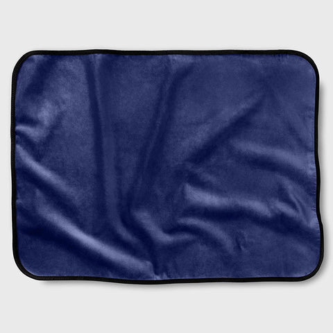 Waterproof Throw Blanket | Protector for People and Pets | Leak Proof Moisture Barrier - Regular Size, Micro-Velvet Red