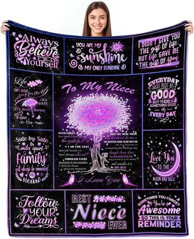 Sister Gifts Blanket, Sisters Gift from Sister, Sister Birthday Gifts from Sister, Birthday Gifts for Sister from Sisters, Gifts for Sister Throw Blanket, to My Sister Blanket 50"x60"