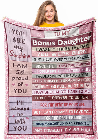 Granddaughter Gifts from Grandma Grandpa, Gifts for Granddaughter, Granddaughter Gift Ideas, to My Granddaughter Christmas Graduation Birthday Valentine’s Day Gift Throw Blanket 60" x 50"