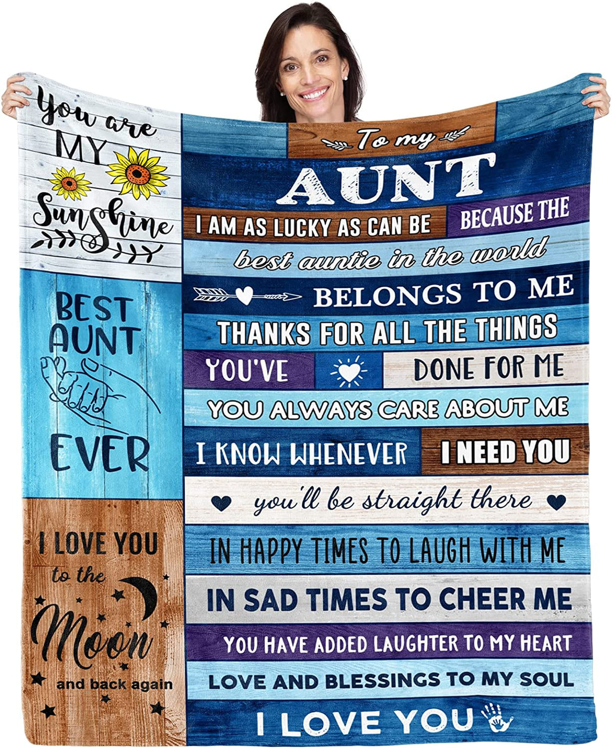 Gifts for Girlfriend Cute Anniversary Birthday I Love You Gifts for Her to My Girlfriend Blanket Romantic Mothers Day Christmas Valentines Long Distance Present from Boyfriend Bed Throw 60"x50"