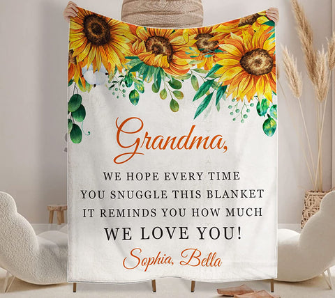 Air Mail Letter to My Friend Throw Blanket, Gift to My Friend Blanket from Best Friend,Customized Name,Custom Blanket for Birthday, Christmas, Thanksgiving, Graduation