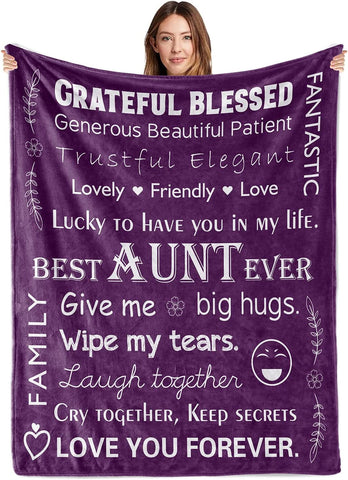 Uncle Gifts Throw Blanket Uncle, 50"x60" Blanket, Gifts for Uncle from Niece Nephew Cozy Soft Blankets Christmas Thanksgiving Happy Birthday Gifts for Uncle