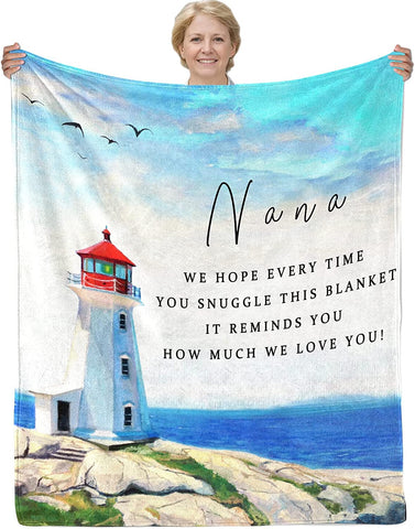 to My Grandpa Blankets from Grandkids Birthday Gifts for Grandpa from Granddaughter Blankets and Throws, Ultra Soft Quilt Flannel Fleece Bed Blankets 50" 60"