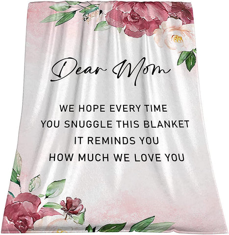 Aunt Gifts from Niece, Birthday Gifts for Aunt Blanket Auntie Gifts from Niece or Nephew Throws Blanket 50" x 60"