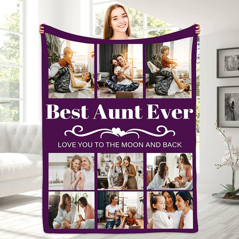 Personalized Blanket for Sister - Sister Birthday Gifts for Sister, Sister Gifts from Sister Brother, Sister Birthday Gifts from Sister, Best Sister Gifts for Women, Custom Blanket