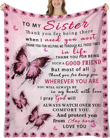 Granddaughter Gifts from Grandma, Gifts for Granddaughter Birthday Gifts, Graduation Gifts for Granddaughter, Granddaughter Throw Blanket 60"x50"