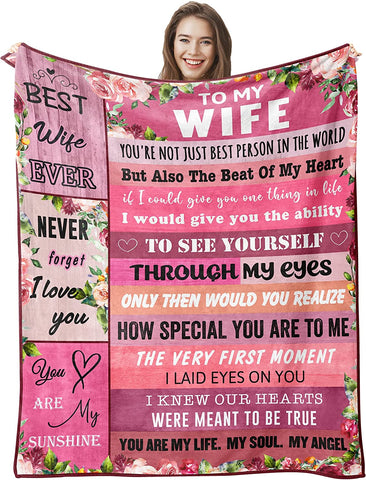 Aunt Gift, Mother's Day Blanket Gifts for Aunt, Aunt Gifts from Niece Nephew, Best Aunt Ever Gifts, Birthday Gifts for Aunt, Funny Aunt Gifts, Meaningful Gift for Aunt - Blanket 60" X 50"