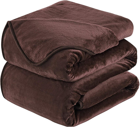 Soft Queen Size Blanket for All Season Warm Fuzzy Microplush Lightweight Thermal Fleece Summer Autumn Fall Winter Spring Blankets for Queen Full Bed Couch Sofa,90x90 Inches,Dark Gray