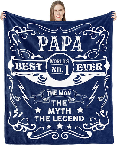 Grandpa Gifts for Grandpa Christmas Birthday Gifts for Grandpa Gift from Granddchildren Christmas Fathers Day Brithday Gifts for Grandpa from Grands to My Grandpa Blanket Present for Grandfather Papa