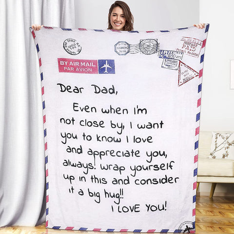 Personalized Flannel Blanket to My Wife Gift from Husband, Ultra Soft Flannel Fleece Blankets Christmas Birthday Valentine's Day Wedding Anniversary Throw Blanket Fits Couch Sofa Bed (59x79in)