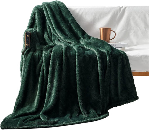 Plush Extra Large Fleece Throw Blanket for Couch,Bed and Sofa (50x70 inches, Dusty Pink) Soft, Warm, Lightweight