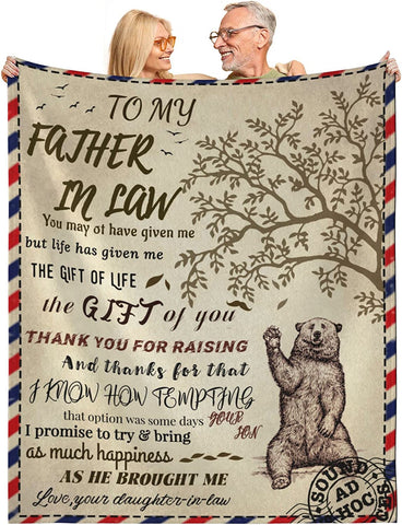 Gifts for Neighbors Blanket, Neighbor Gifts for Women - Printed Throw Blanket for Neighbors, Best Neighbor Gifts for Christmas, Birthday, Thanksgiving Day 50x60 Inches