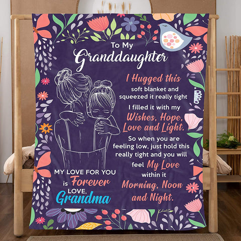 Mothers Day Birthday Gifts from Son, Gifts for Mom from Son, Mom Gifts, Mother's Day Presents Ideas Gifts, Mom Blanket (Size:60"x80")