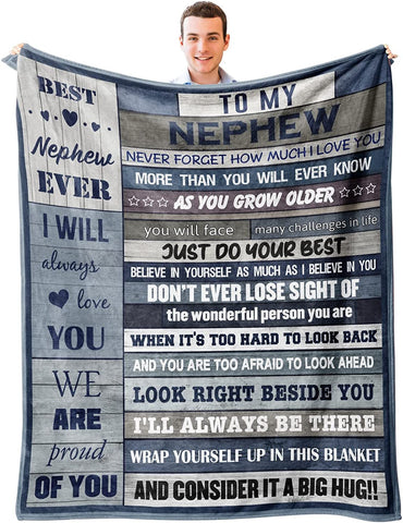 Son in Law Blanket 60’’x50’’, Son in Law Gifts from Mother in Law, to My Son in Law Gifts Ideas, Son-in-Law Gifts Throw Blanket, Best Gift Ideas for Son in Law Birthday Christmas Father’s Day