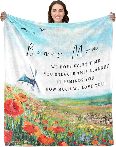 To My Uncle Blankets from Niece Birthday Gifts for Uncle from Nephew Blankets and Throws Ultra Soft Quilt Flannel Fleece Bed Blankets 50" 60"