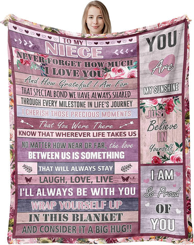 Nephew Gifts from Auntie Blanket, Nephew Gifts, to My Nephew Encouragement Gifts, Best Nephew Ever Gift from Uncle, Funny Graduation/Birthday for Nephews Throw Blankets 60"X50"