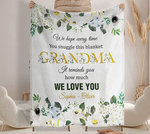 Air Mail Letter to My Friend Throw Blanket, Gift to My Friend Blanket from Best Friend,Customized Name,Custom Blanket for Birthday, Christmas, Thanksgiving, Graduation