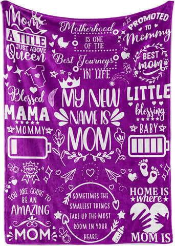 Mother in Law Gifts from Daughter, Birthday Gifts for Mother in Law, Christmas Birthday Mother's Day Thanksgiving Day, Best Mom in The World (65 X 50 Inches)