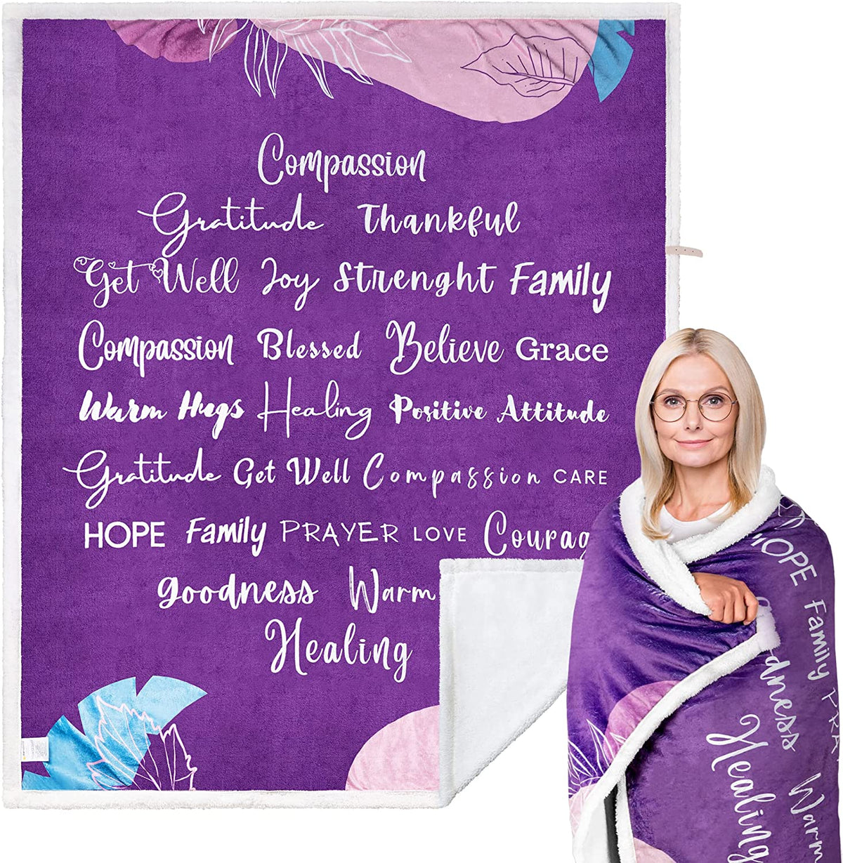 Gifts for Grandma Birthday Gifts, Christmas Grandma Gifts, Thoughtful Gifts for Grandma, Birthday Gifts for Grandma, Best Grandma Gifts from Grandchildren, Grandmother Gifts Ideas - Grandma Blanket