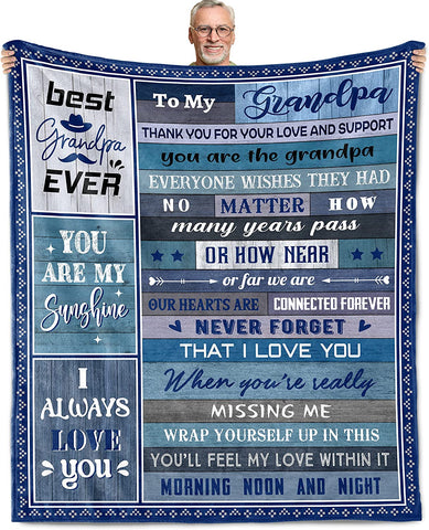 Son in Law Gifts from Mother in Law, Gifts for Son in Law Fathers Day Blanket, Gift Ideas for Son-in-Law, Best Son in Law Gifts Throw Blanket 60x50 Inch