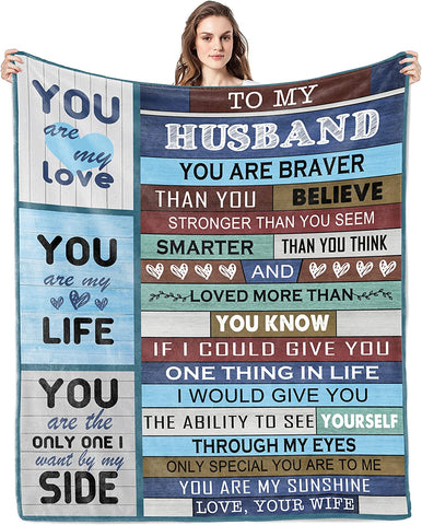 Nephew Gifts, Gifts for Nephew Blanket, Nephew Gifts from Auntie, Throw Blanket Gifts for Nephew from Aunt,Nephew Birthday Gifts from Auntie,Anniversary Valentine for Nephew 60"x50"