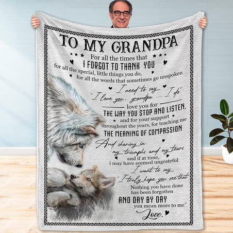 Grandma Gifts, Blankets for Grandma, Gifts for Grandma Mom Form Granddaughter Grandkids Grandson Grandchildren, Grandma Gifts for Birthday Christmas New Year Blanket Throw