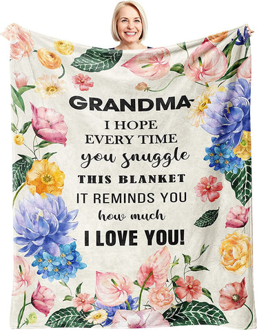 Grandpa Gifts Blanket 60’’x50’’, Great Gifts for Grandpa, Best Grandpa Gifts, Grandpa Gifts from Grandchildren, Grandpa Birthday Gift Blanket, to My Grandfather Gift from Granddaughter/Grandson