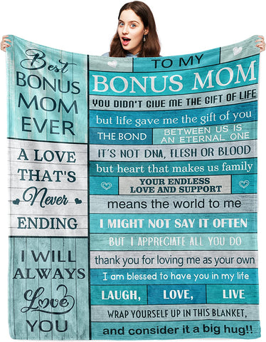 Mother's Day for Girlfriend, Gifts for Girlfriend Blanket 60"x50", Girlfriend Gifts Ideas, Romantic Gifts for Her, Birthday Gifts for Girlfriend, Girlfriend Birthday Gifts